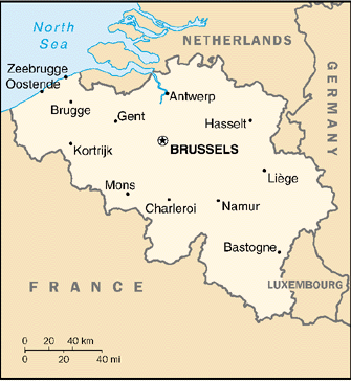 Belgium - Government, History, Population, Geography and Maps